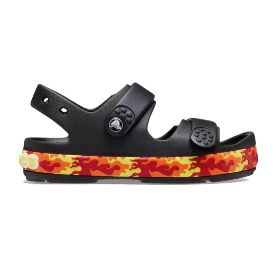 Crocs Crocband Cruiser Flames Sndl T Crocs Crocband Cruiser Flames Sndl T